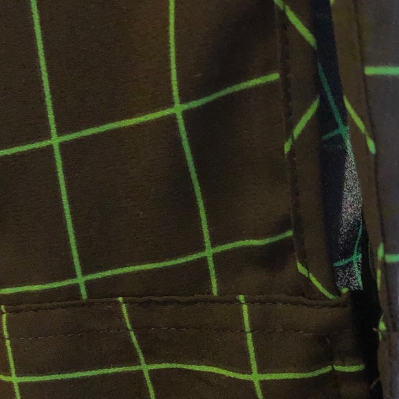 J. CREW NAVY GREEN WINDOW PANE SHIRT BUTTON UP NWOT - Picture 5 of 9